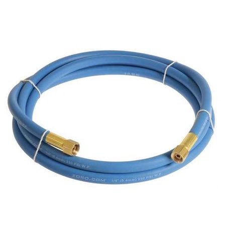 1/4" ID x 20 ft. EPDM Air Hose 250 psi BL by USA Zoro Air Compressor Multipurpose Air Hoses