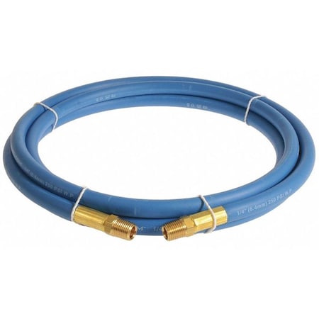 1/4" ID x 10 ft. EPDM Air Hose 250 psi BL Type ZPL025 10 11 by USA Zoro Air Compressor Multipurpose Air Hoses