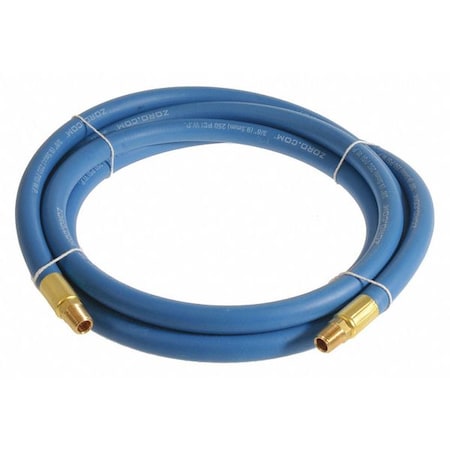 3/8" ID x 20 ft. EPDM Air Hose 250 psi BL by USA Zoro Air Compressor Multipurpose Air Hoses