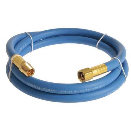 1/4" ID x 10 ft. EPDM Air Hose 250 psi BL Type ZPL025 10 31 by USA Zoro Air Compressor Multipurpose Air Hoses