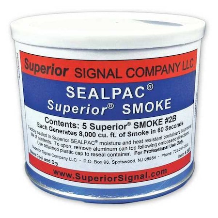 Small Smoke Candles 60 sec. PK5 Min. Qty 4 by Superior Smoke in US