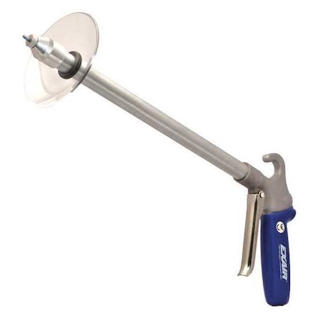 Safety Air Gun 2.5 CFM 24" Ext Shield by USA Exair Air Guns