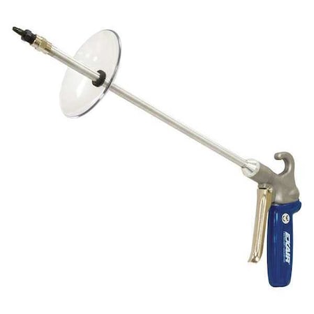 Safety Air Gun 8.3 CFM 60" Ext Shield by USA Exair Air Guns
