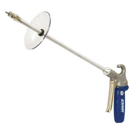 Safety Air Gun 8.3 CFM 12" Ext Shield Type 1298SS 12 CS by USA Exair Air Guns