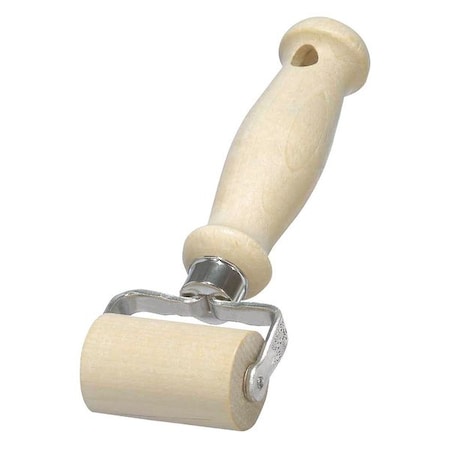 Seam Roller Flat 2" Wood Handle PK10 Min. Qty 10 by USA Warner Carpet Installation Tools