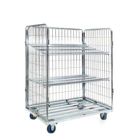 Rolling Cart 48"x32"x59 by USA Nashville Wire Rolling & Combination Cabinets & Carts