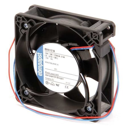 4-2/3" Square Axial Fan 12VDC by Ebm-Papst in US