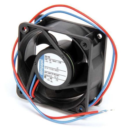 2-1/3" Square Axial Fan 24VDC by Ebm-Papst in US