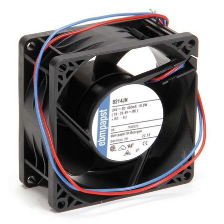 3-1/7" Square Axial Fan 24VDC by Ebm-Papst in US