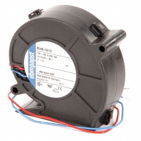 3" Square Flatpack Axial Fan 12VDC by Ebm-Papst in US
