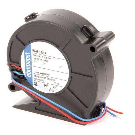 3" Square Flatpack Axial Fan 24VDC by Ebm-Papst in US