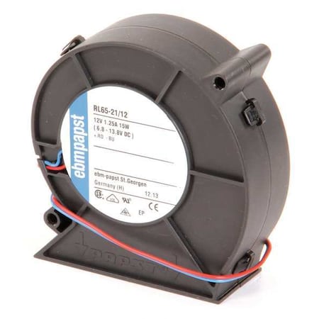 3-5/8" Square Flatpack Axial Fan 12VDC by Ebm-Papst in US