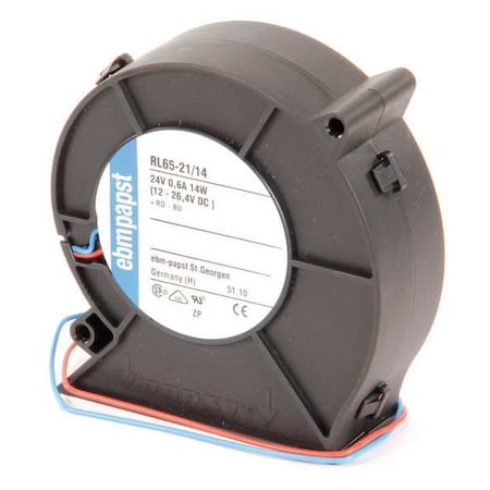 3-5/8" Square Flatpack Axial Fan 24VDC by Ebm-Papst in US