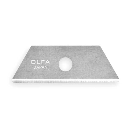 Round Point Safety Blade W PK50 by USA Olfa Utility Knife Blades