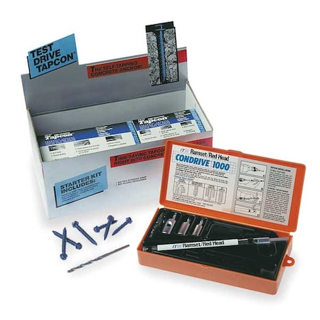Tapcon Starter Kit by USA Red Head Anchor Setting Tools