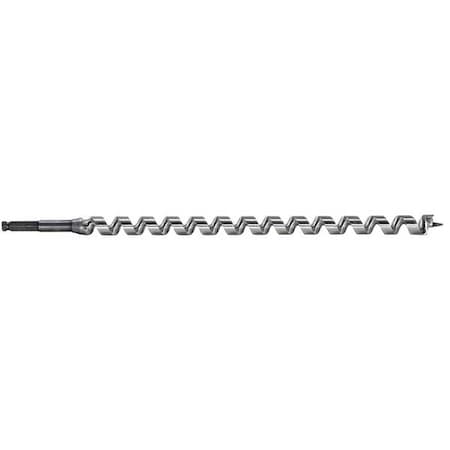 Utility Pole Auger Bit 11/16 In 5/8 In by USA Irwin Wood Drilling Bits