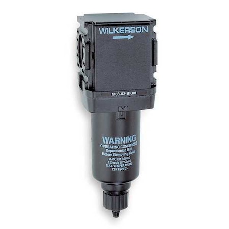 Pneumatic Oil Filter 1/4 In. NPT 11 cfm by USA Wilkerson Pneumatic System Oil Removal Filters