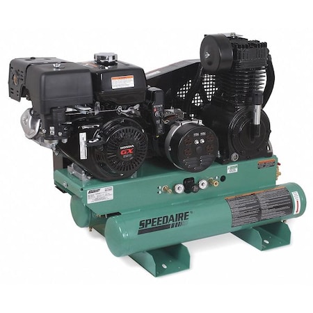 Compressor/Generator 13HP 1.7gal 15.7CFM by USA Speedaire Air Compressor Gas Compressors & Generators