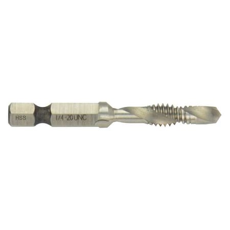 Drill/Tap/Countersink Bit 1/4 20x2 1/4 L by USA Westward Drill Bit & Tap Sets