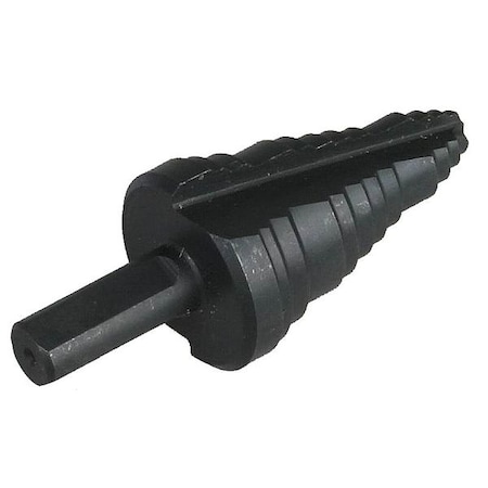 Step Drill Bit HSS 10 Sizes 1/4 1 3/8 In Type 6EXN5 by USA Westward Step Drill Bits