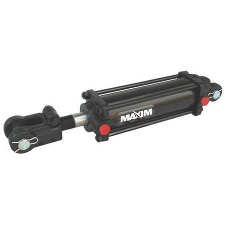 Hyd Cylinder 3 In Bore 14 In Stroke by USA Maxim Double Acting Hydraulic Cylinders