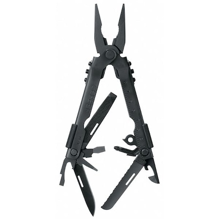Needle Nose Multi Tool Black 14 Tools by USA Gerber Multi tool Pliers