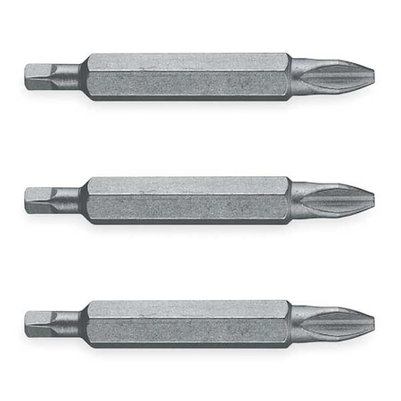 Insert Bit SAE 1/4" Hex Power Drive PK3 by USA Dewalt Screwdriver Bits