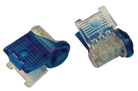 Displacement Connnector 20 16 AWG Bl Pk3 by USA TE Connectivity Electrical Wire Connectors