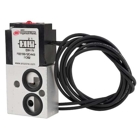 Solenoid Air Control Valve 1/8 In 120VAC Type P221SS 120 A by USA ARO Pneumatic Solenoid Air Control Valves