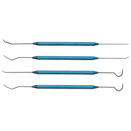 Double End Probe Set 25mm 4Pc by USA Moody Measuring Scribers & Probes