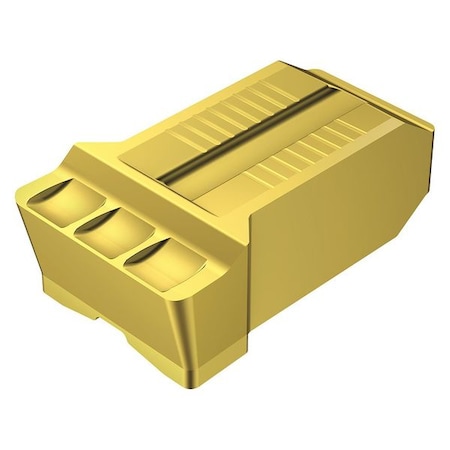 Carbide Single Ended Grooving Insert Min. Qty 10 Type N123R1 1500 0010 GR 2135 by USA Sandvik Coromant Indexable Parting & Grooving Inserts