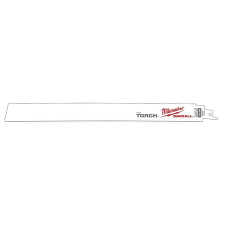 12" L Reciprocating Saw Blade 25 pk. Type 48 00 8789 by USA Milwaukee Reciprocating Power Saw Blades