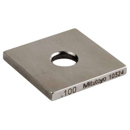 Gage Block Square Steel 0.100 In ASME 0 by USA Mitutoyo Precision Measuring Gauge Blocks & Clamps