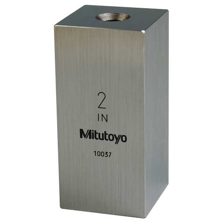 Gage Block Square Steel 2.00 In ASME 0 by USA Mitutoyo Precision Measuring Gauge Blocks & Clamps