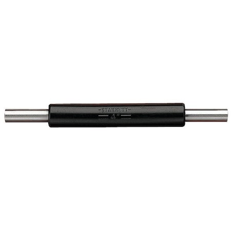 End Measuring Rod 1/4 In w/Rubber Handle Type 234A 4 by USA Starrett Micrometer Accessories