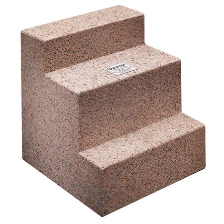 Granite Angle Plate Pink 4 Face A 4x4x4 by USA Starrett Precision Measuring Surface Plates