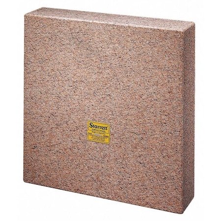 Granite Master Sq Pink 5 Face A 12x12x3 by USA Starrett Precision Measuring Surface Plates