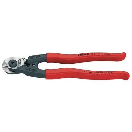 Wire Rope Cutter Center Cut 7 1/2 In by USA Knipex Cable & Wire Cutters
