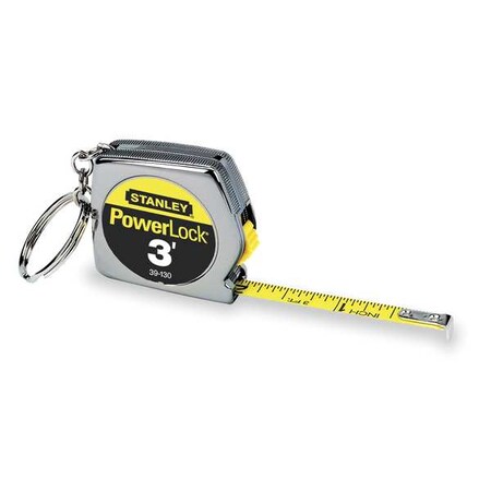 3 ft. Powerlock Key Chain Tape Measure by USA Stanley Measuring Tapes