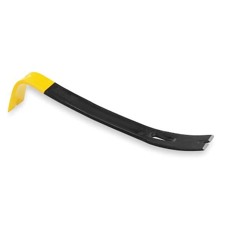 Pry Bars Flat Pry Bar 12 3/4 In. L by USA Stanley Nail Pullers Wrecking & Pry Bars