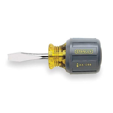 Screwdriver Slotted 1/4x1 1/2 In Round Type 66 088 by USA Stanley Screwdriver Sets