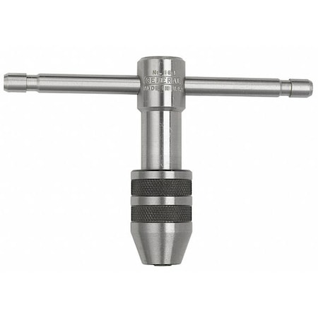 T Handle Tap Wrench Sliding 0 to 1/4 In by USA General Tap Wrenches