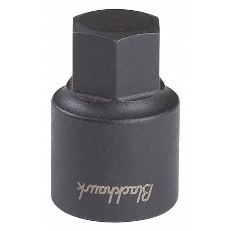Impact Socket 3/8 In Dr 19mm 6 pt Type UH 3819M by USA Blackhawk Sockets