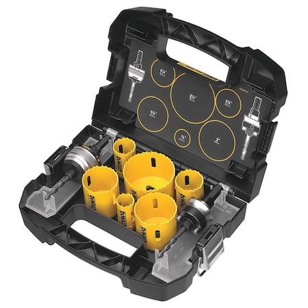 Electricians Hole Saw Kit by USA Dewalt Hole Saw Kits
