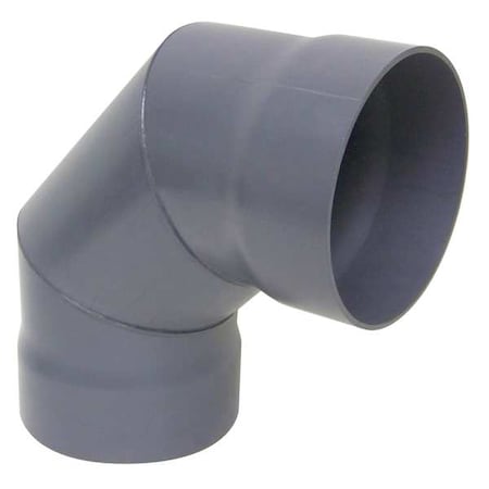 12" 90 Deg. PVC Elbow 1 Radius by Plastic Supply in US
