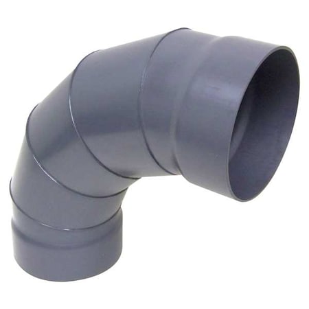 14" 90 Deg. PVC Elbow 1-1/2 Radius by Plastic Supply in US