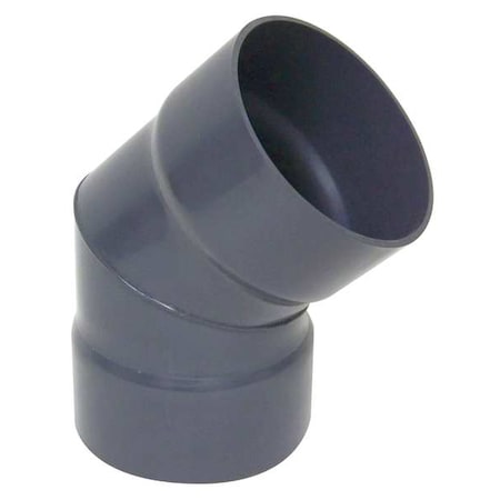 12" 45 Deg. PVC Elbow by Plastic Supply in US