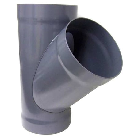 16" 45 Deg. PVC Wye Branch by Plastic Supply in US