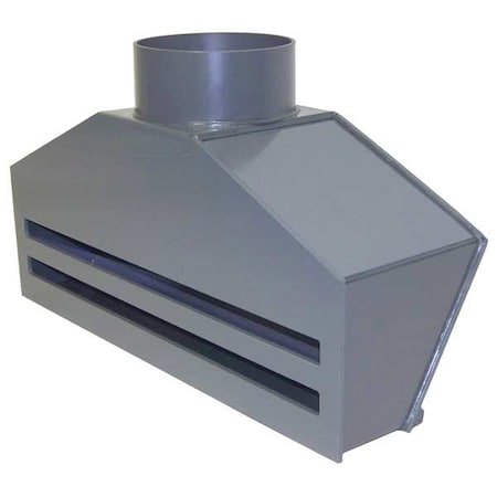 Intake Fume Hood PVC 6 by Plastic Supply in US