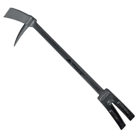 Halligan Bar 24 In.L Steel by USA S.E.T. Nail Pullers Wrecking & Pry Bars